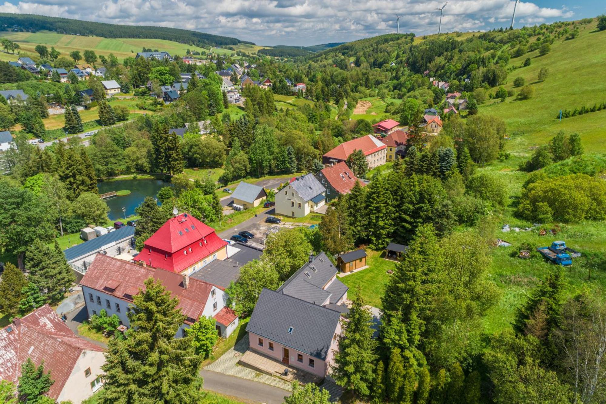Růžová Chalupa Pod Klínovcem Loučná pod Klínovcem Exteriér fotografie
