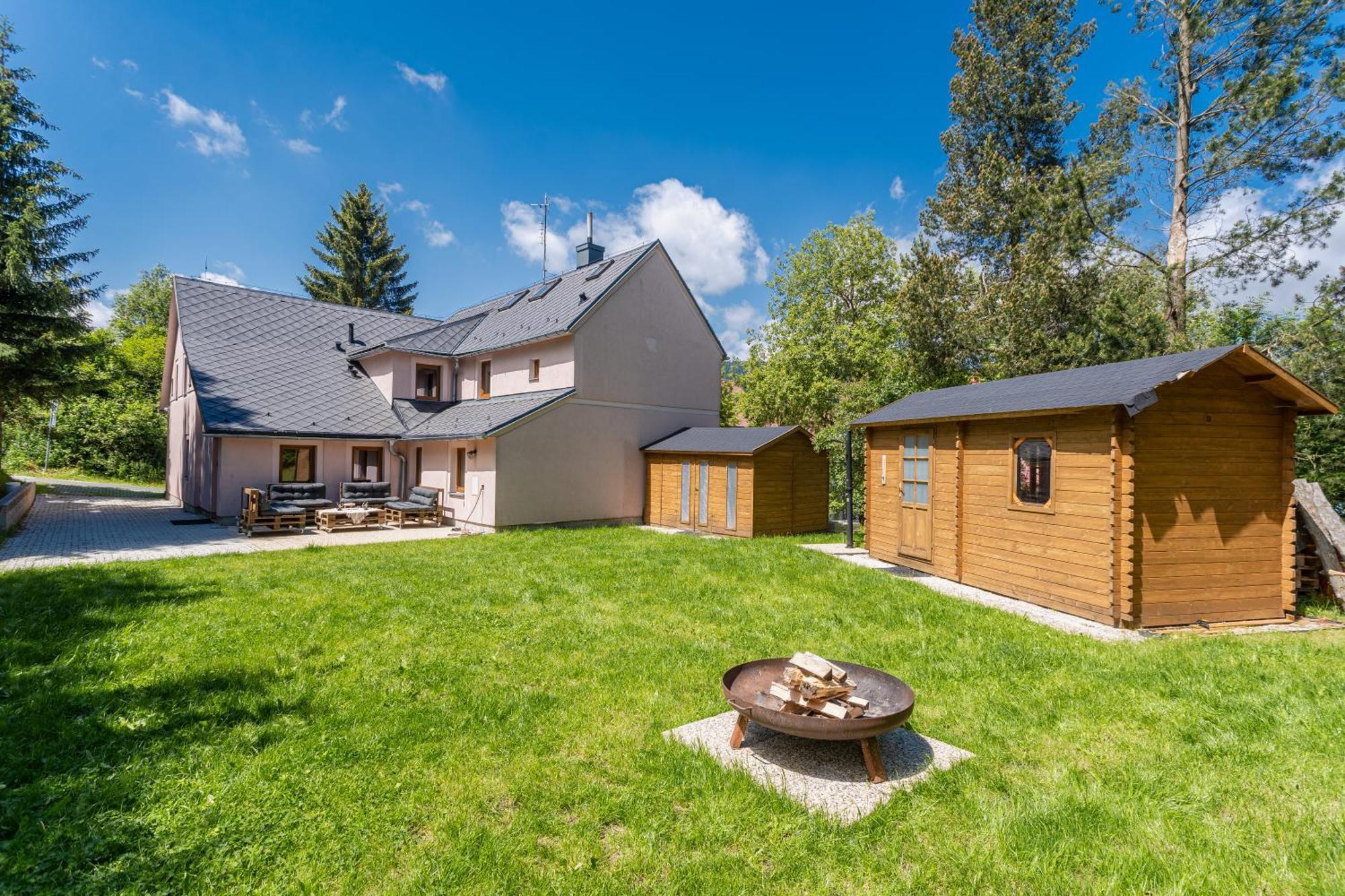 Růžová Chalupa Pod Klínovcem Loučná pod Klínovcem Exteriér fotografie