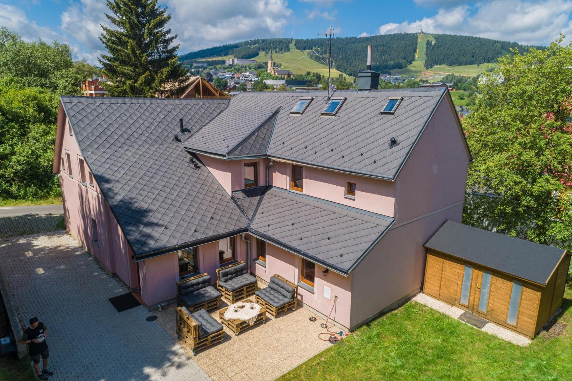 Růžová Chalupa Pod Klínovcem Loučná pod Klínovcem Exteriér fotografie